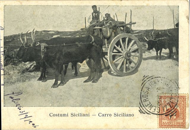 Carro Siciliano — Costumi